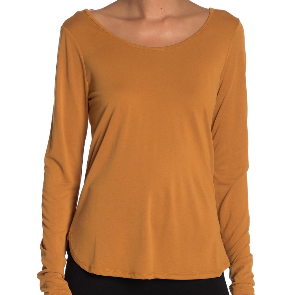 Betsey Johnson Performance Strappy Back Shirt M